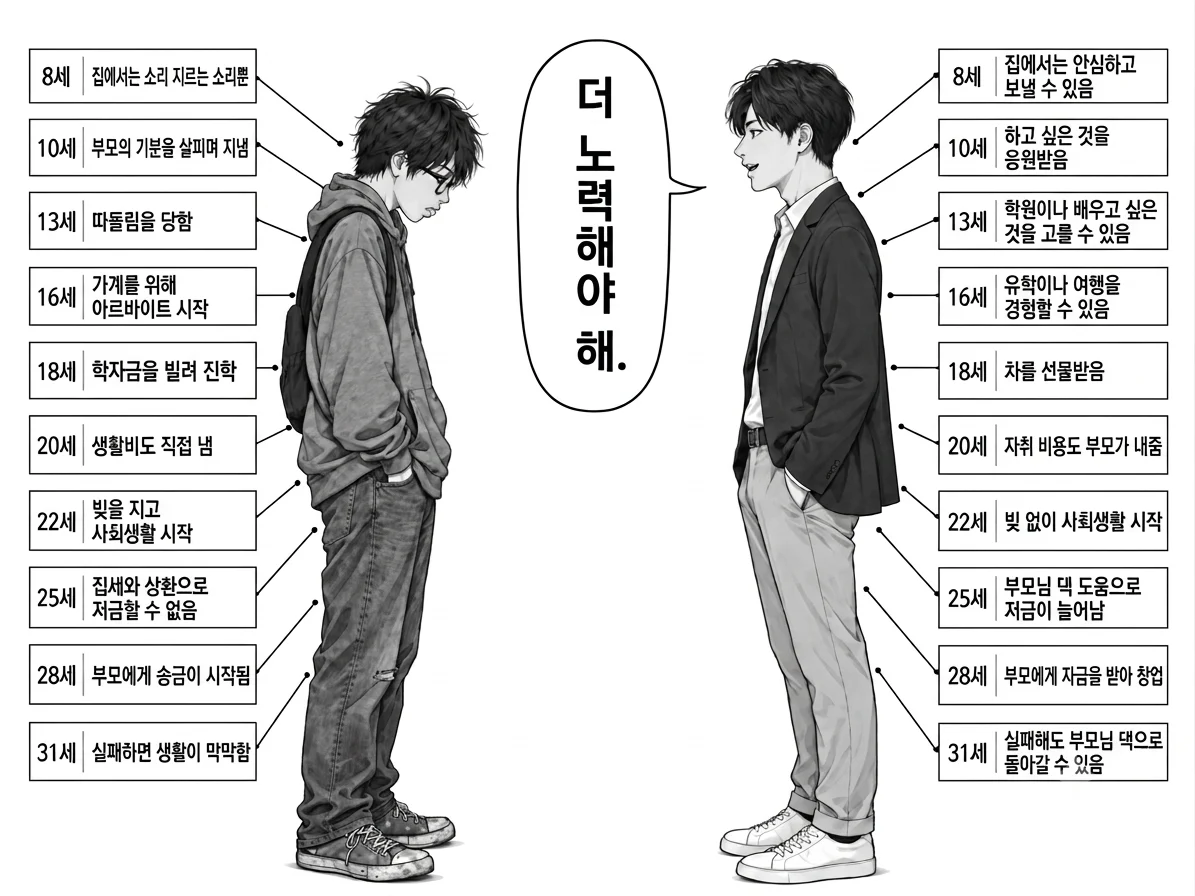 30대에 돈 못모으는 놈은 노력을 안 한 거다