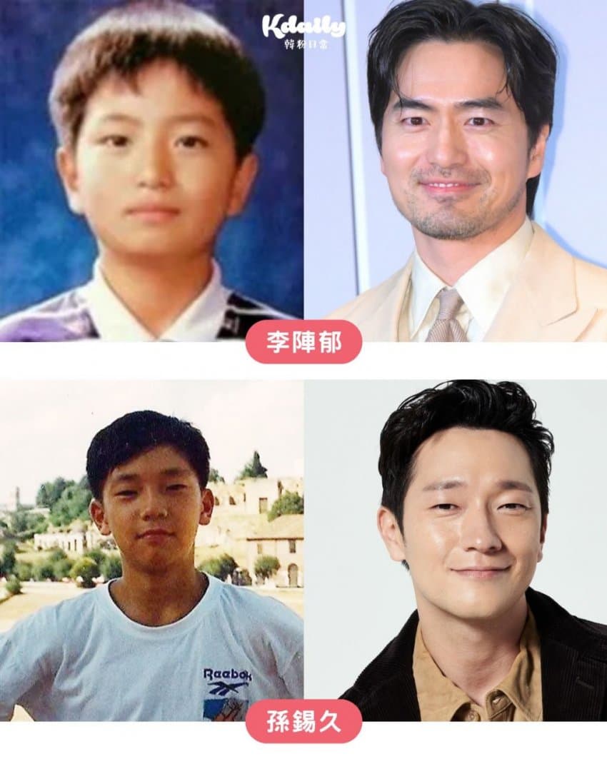 남자 배우들 어릴적 모습과 현재 모습 (13)