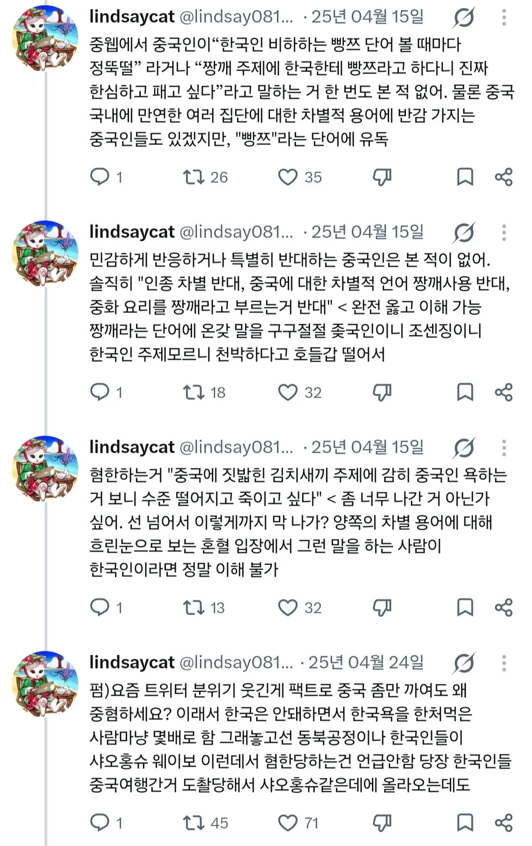한중 혼혈이 말하는 중국 내 만연한 혐한 정서 (3)