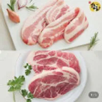 한돈 삼겹살 500g+목살 500g
