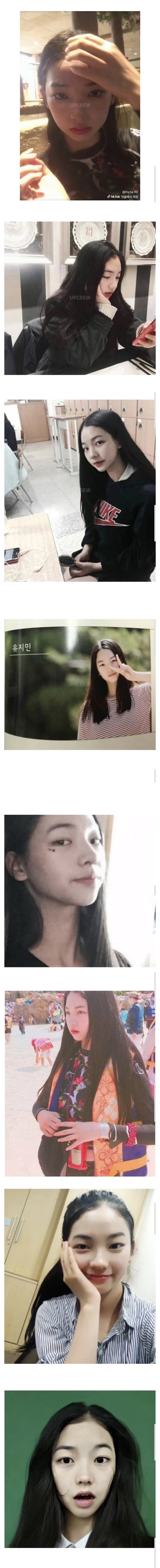 데뷔전 카리나.