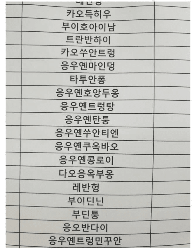 와들와들 전 세계가 충격받은 베트남어 (15)