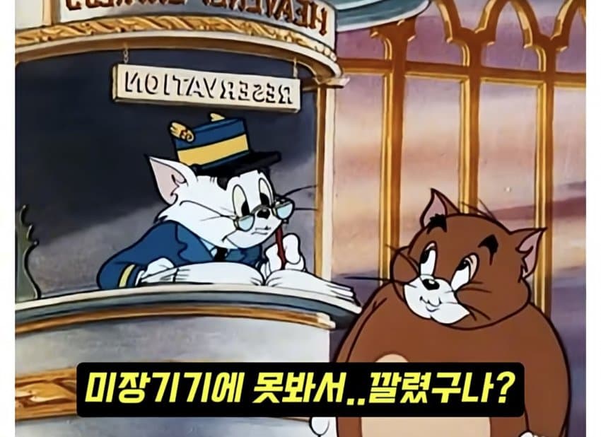 훌쩍훌쩍 톰과 제리 전설적인 장면.. (14)