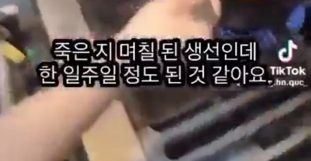 베트남인이 일주일 동안 죽어서 곰팡이가 핀 생선을 한국인에게 먹였다고 조롱하는 영상이 올라와서 논란