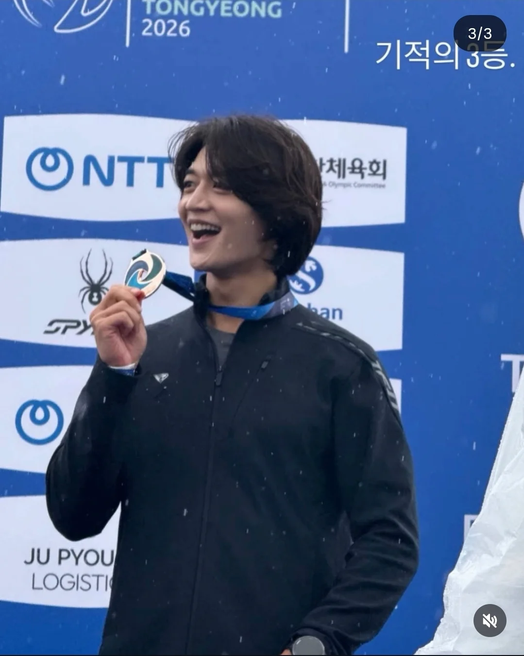 샤이니 민호 월드 트라이애슬론 컵 3위. (2)