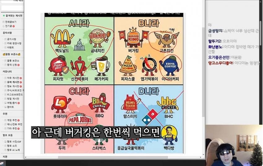 랄로가 말하는 프렌차이즈 나라 abcd중 어디서 살고싶어?? (27)