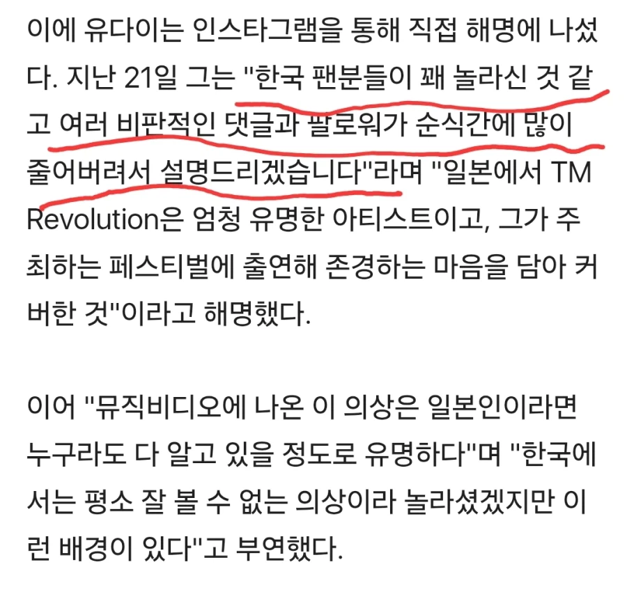 의상 때문에 한국팬급감한 일본가수 (3)