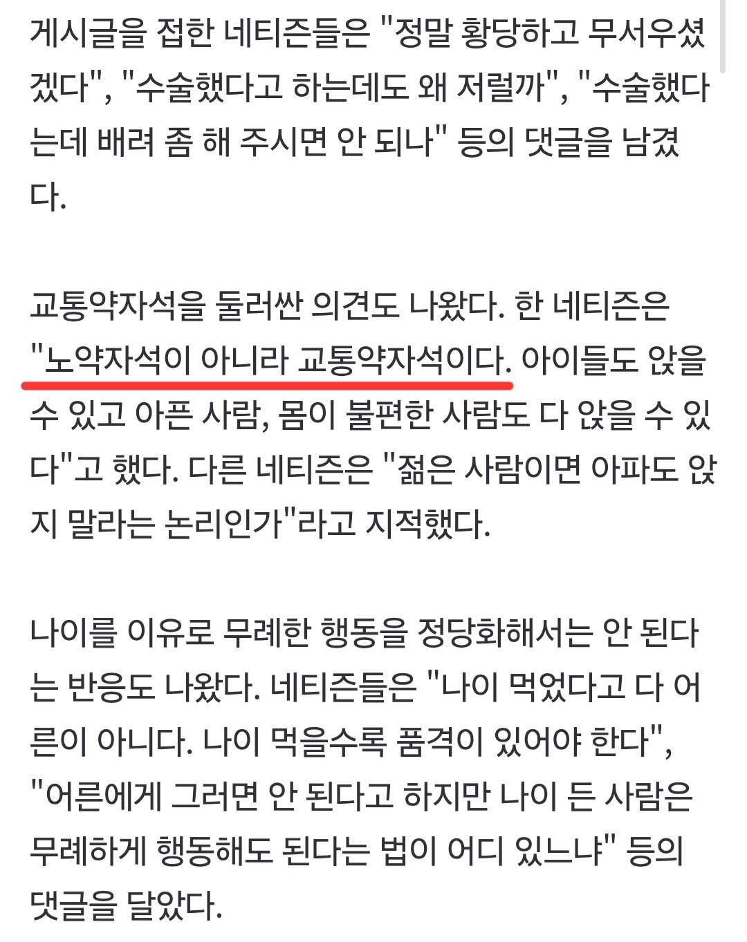 지하철에서 손찌검하는 할머니 (5)