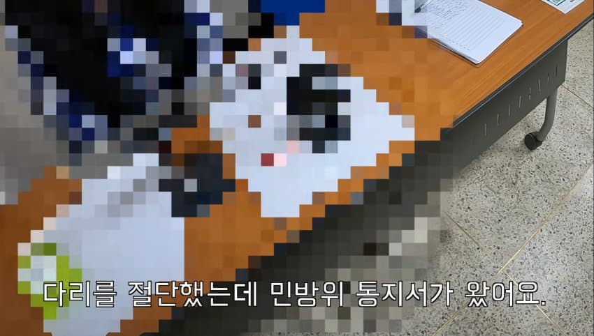 도파민 도파민 다리절단됐는데 민방위통지서 온사람 (21)