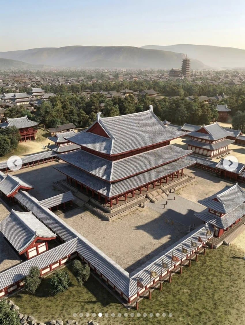 싱글벙글 1300년전 신라 경주 복원도 (5)