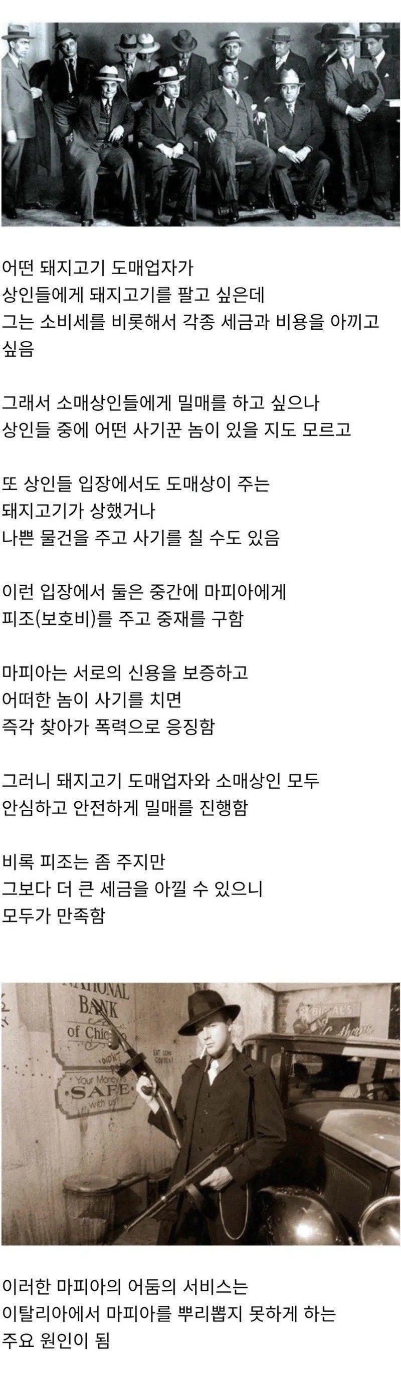 이탈리아에서 마피아가 사라지지 않는 이유