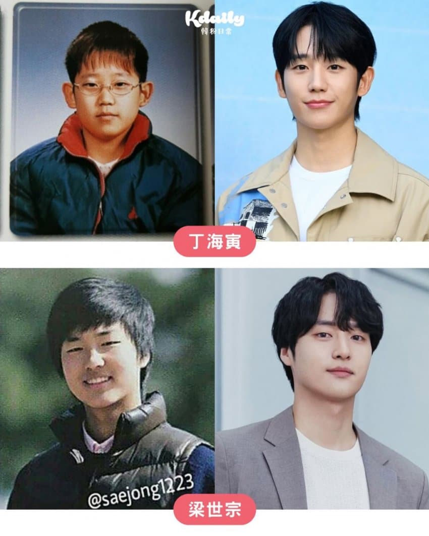 남자 배우들 어릴적 모습과 현재 모습 (19)