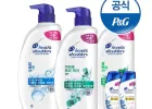 헤드앤숄더 샴푸 850ml 3개+미니샴푸 2개 증정
