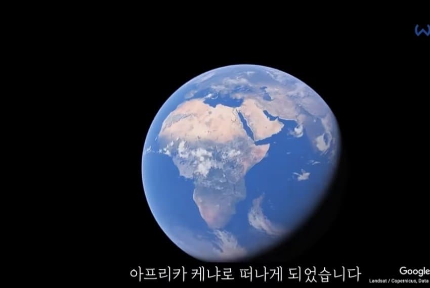 케냐에 봉사하러간 박위.