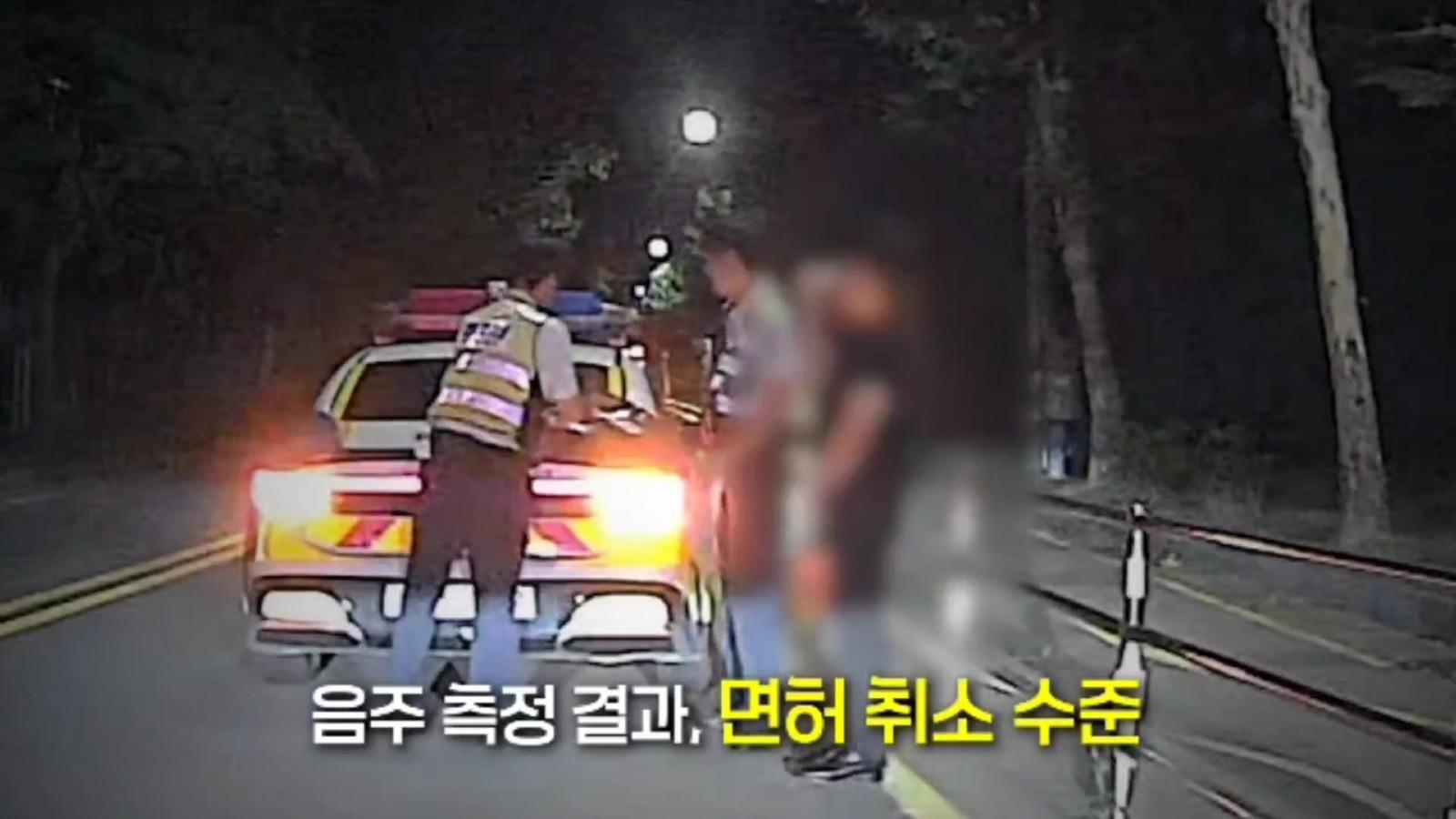 차 버리고 도망간 상습 음주 운전자.. (11)