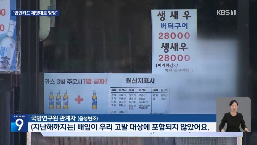 횟집서 ‘탄도미사일 토의’?…줄줄 샌 1700만 원 고발 안 한 국방연 (12)