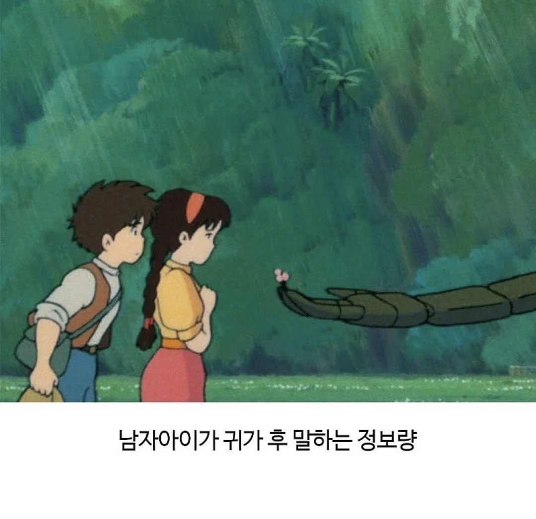 부모들은 공감한다는 남녀 아이들 스타일