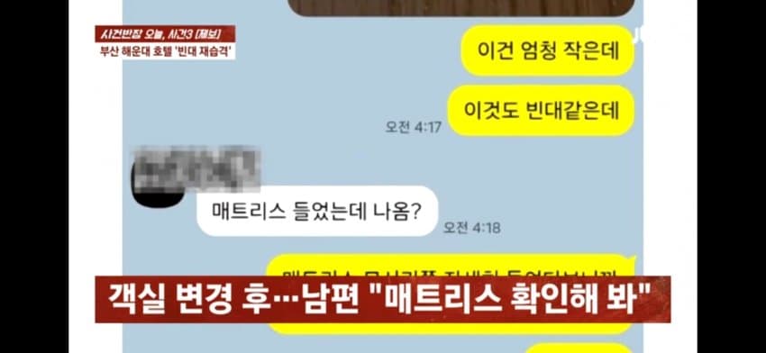 해운대 한 호텔에 빈대 출현…호텔은 "환불 불가" (9)