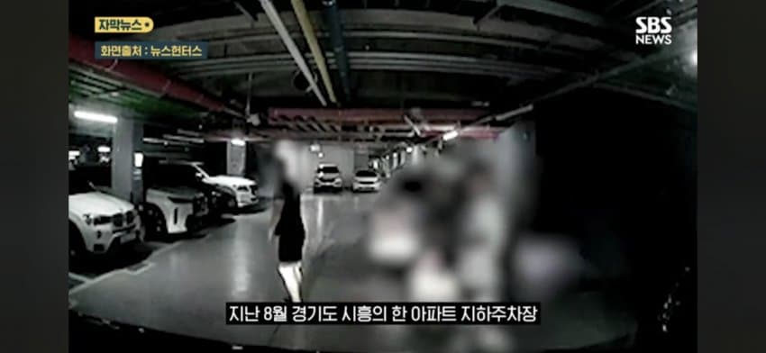 앳된 여성 택배기사 보더니 주차 ㅈ같이 한다며 쌍욕 퍼붓는 남성 (2)