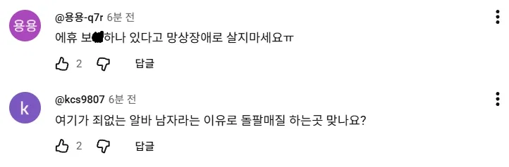'여자 혼자 놀이기구 탔더니 생긴 일' 피해자 2차가해중인 남초 (3)