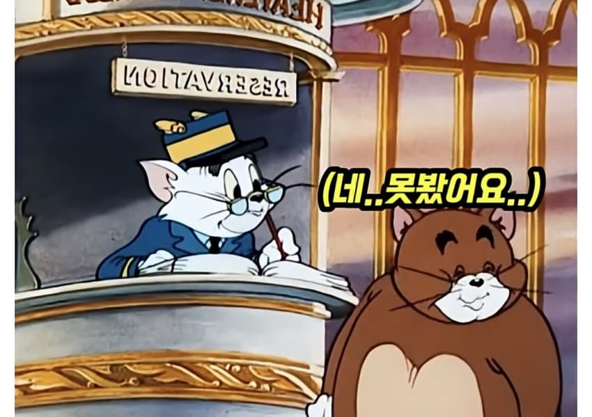 훌쩍훌쩍 톰과 제리 전설적인 장면.. (15)