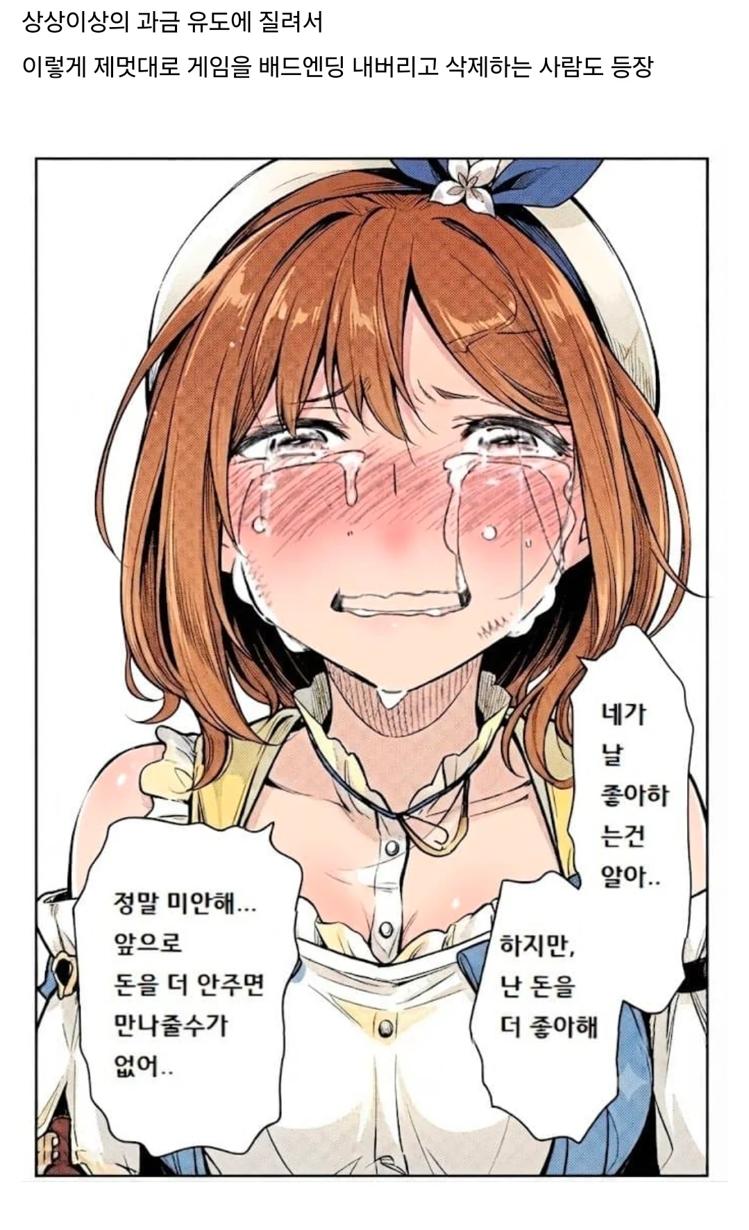 ㅆㄷ) 상상초월의 과금유도로 욕먹는중인 시골소녀 게임 (15)
