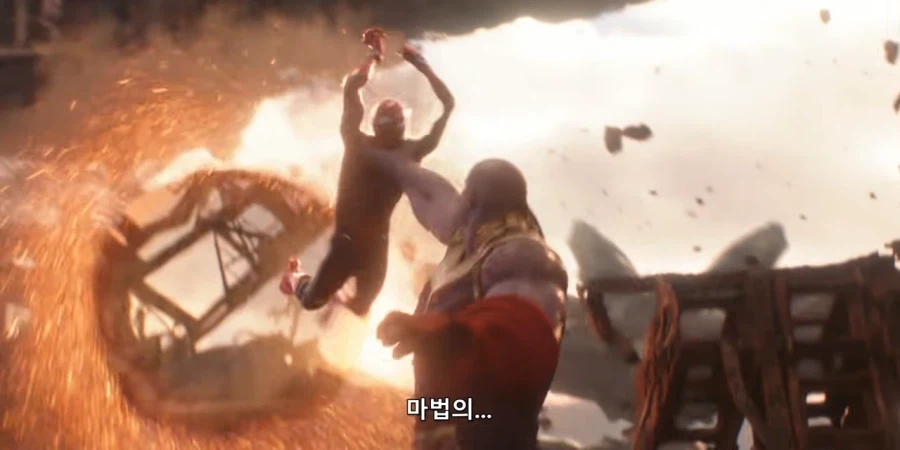 MCU)타노스가 유일하게 화낸 히어로 (15)