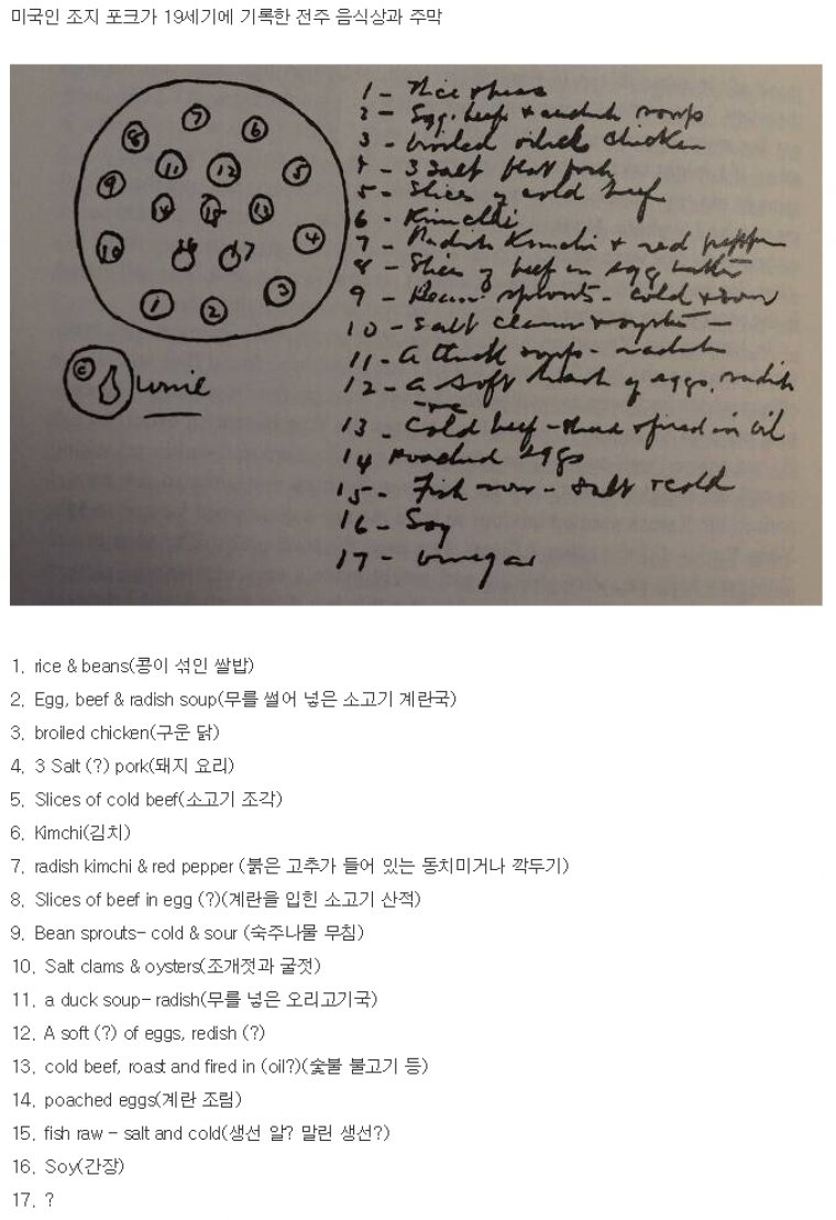 조선시대 음식으로 도발한 미국인의 최후 (2)