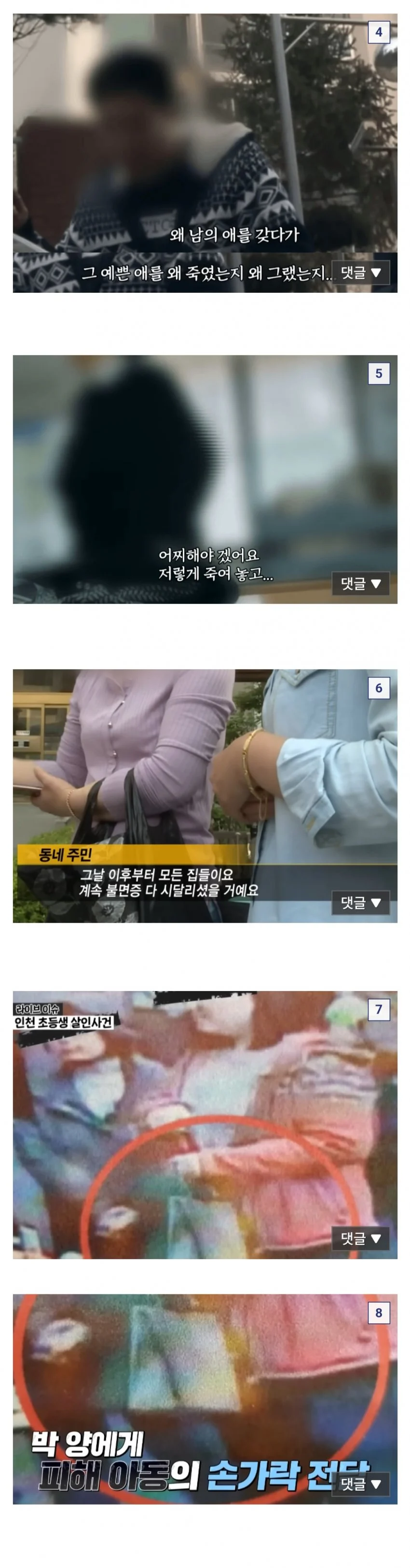 (혐) 4년뒤에 출소하는 초등학생 토막 살인범 (12)