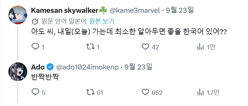 오늘 kpop 좋아하는 일본인들에게 욕 잔뜩 먹은 ado 근황 (9)