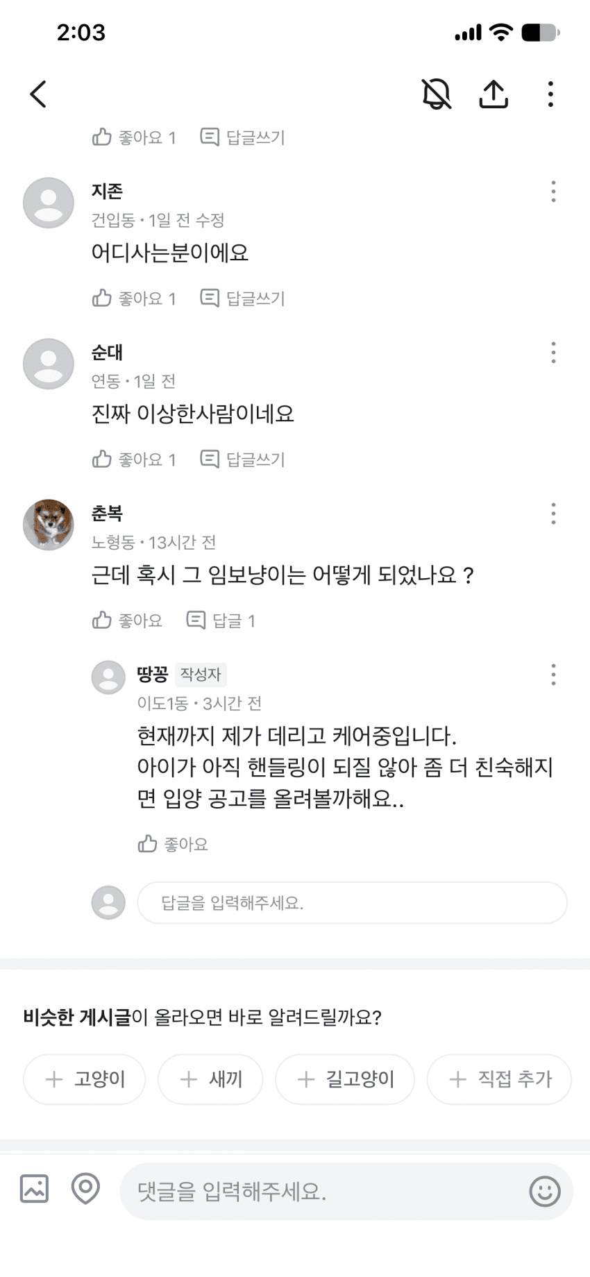 캣어머니한테 임보냥이 설계당한 당근 착한아줌마. (14)