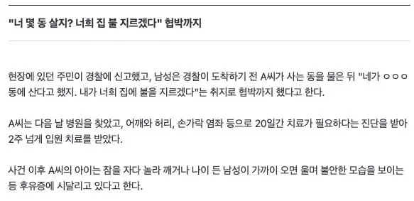 "놀이터에서 담배 꺼주세요" 말에 21개월 아빠 멱살 잡고 폭행한 6070男 (4)