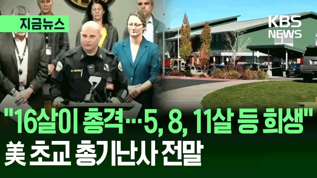 '16살이 쏜 총에..5,8,11살, 교사 숨졌다' 충격의 총기난사 (11)