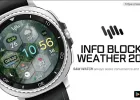 갤럭시 워치 페이스 SamWatch InfoBlock 4 WX 2025