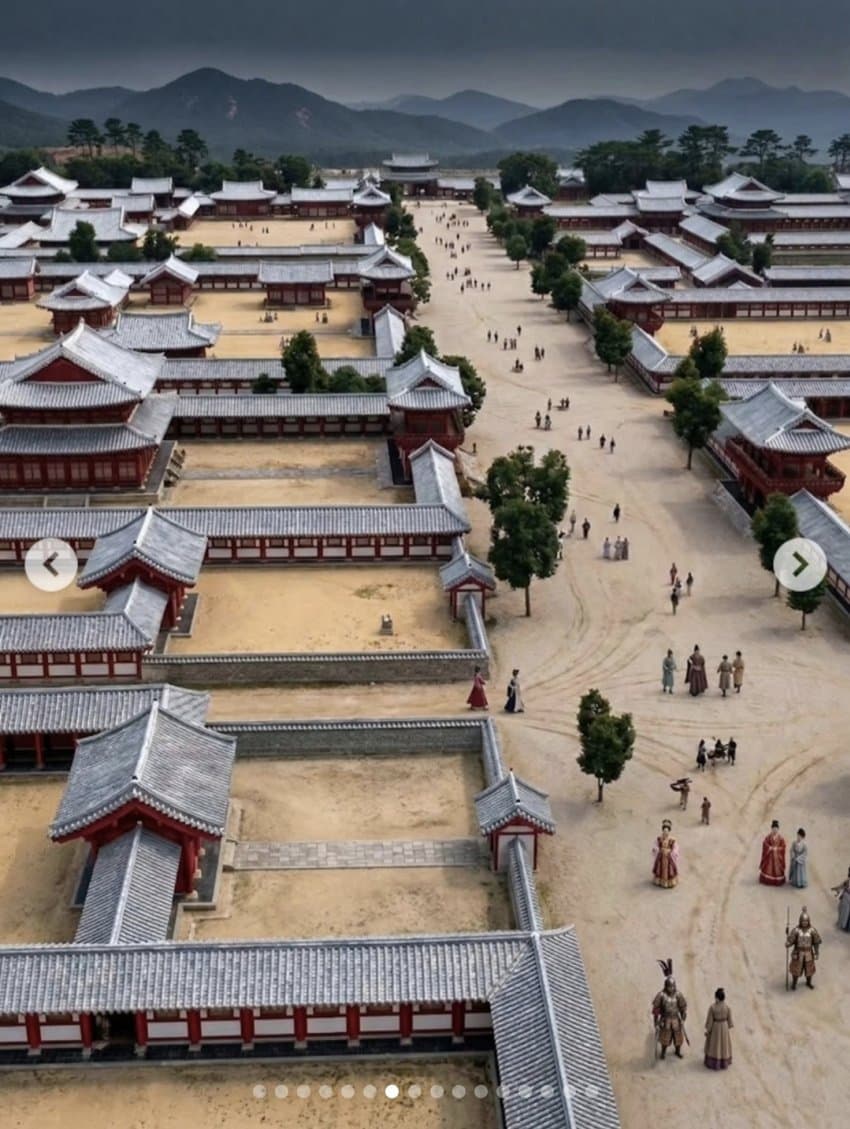 싱글벙글 1300년전 신라 경주 복원도 (7)