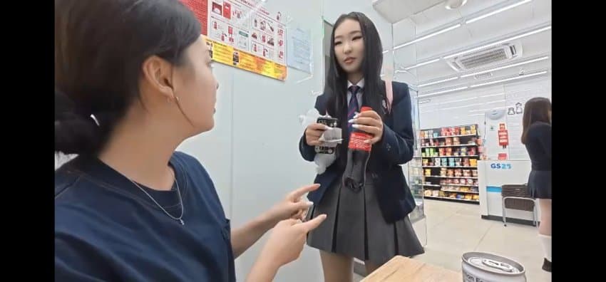 한국인 여성이 몽골 편의점에서 당황한 이유 (6)