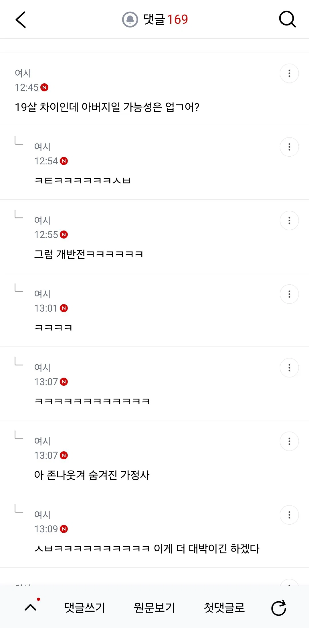회식중에 불륜 발각해서 도파민 쩔었어 (5)