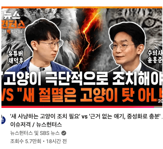 수의사 윤샘 vs 새덕후신 각각 토론후기 석재하네요 (4)