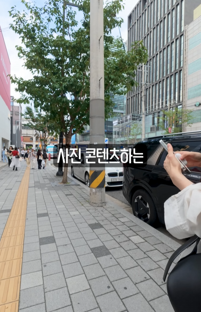 존예녀에게 사진 찍어주겠다고 했는데 뷰티모델 (2)