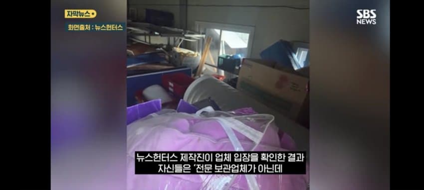 보관이사 맡겼다가 곰팡이, 벌레로 가구 다 망가진 제보자 (24)