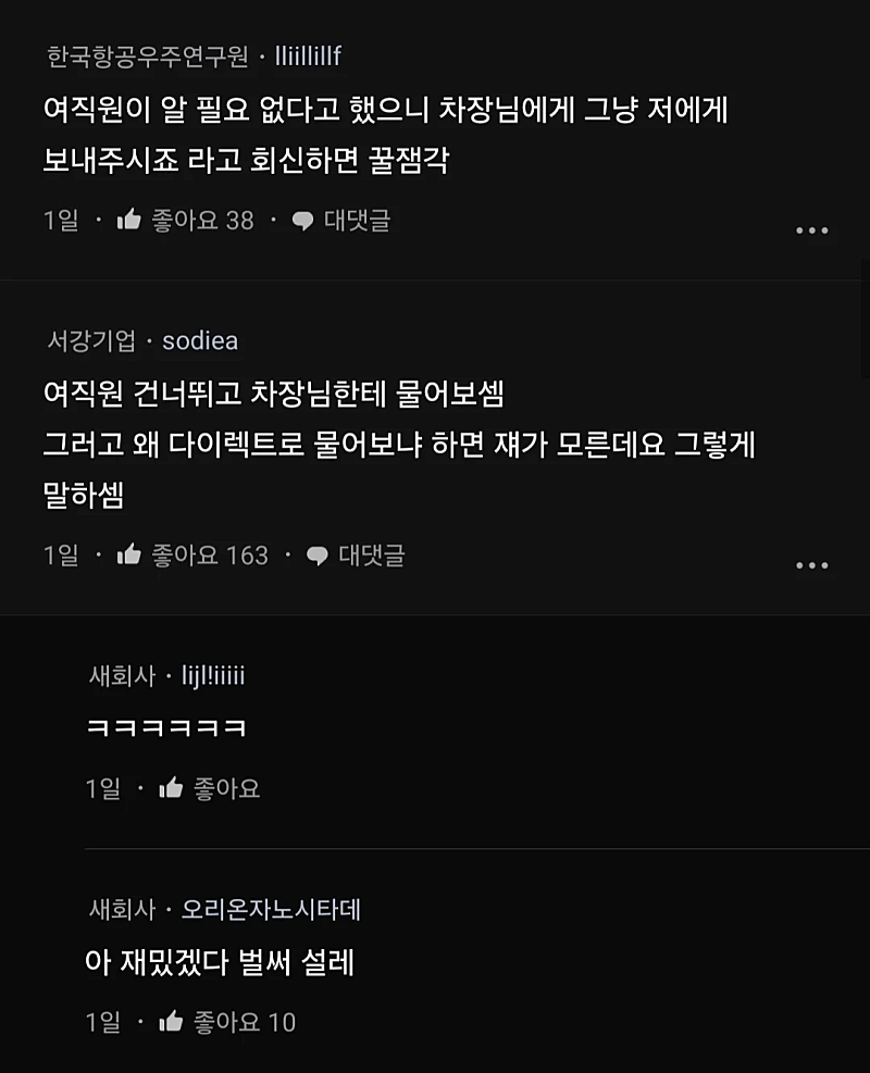 신입 여직원 개패고 싶다 (4)
