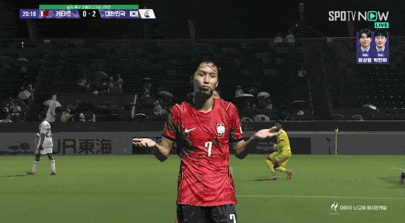 아시안게임 남자축구 첫경기 4 - 1 대승 (3)