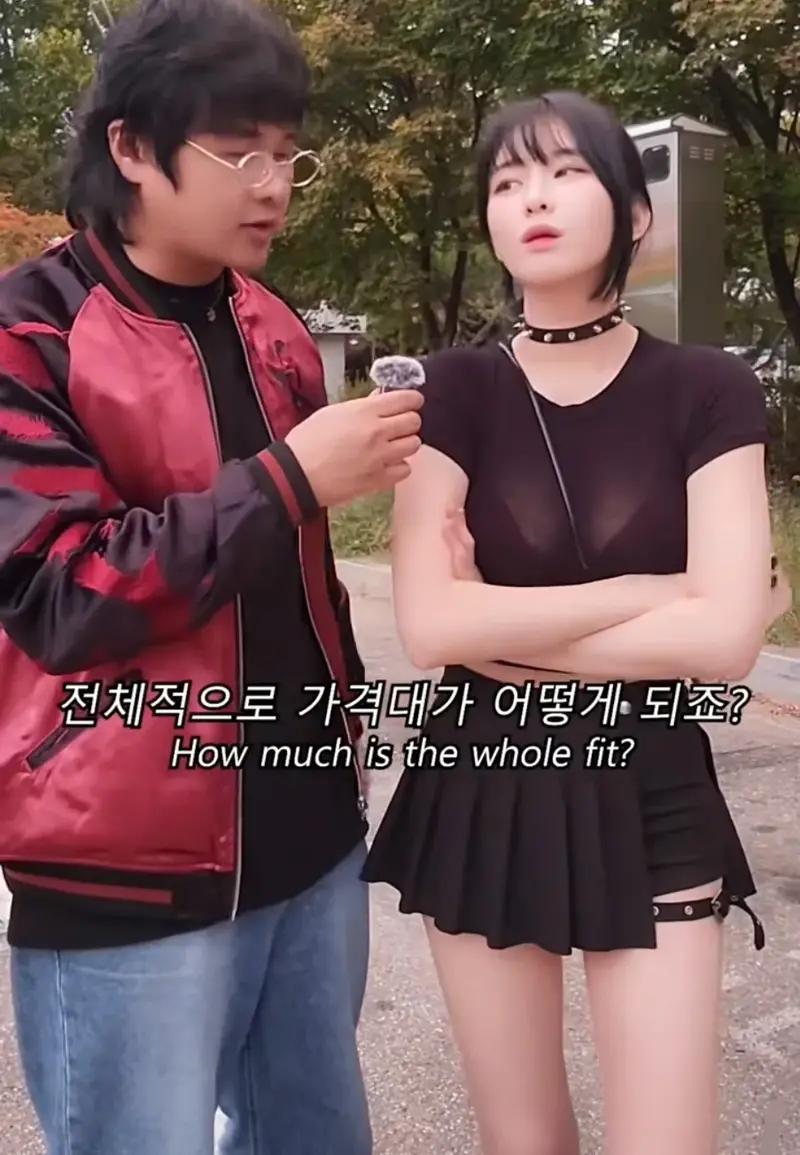 100만원 가치의 옷을 입고 다니는 여성 (11)