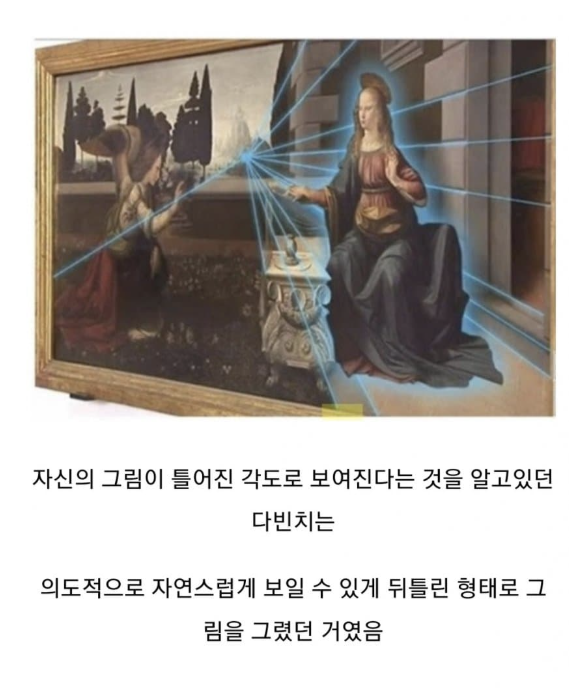 너무 이상하게 그려 의문이었던 다빈치 그림 (7)