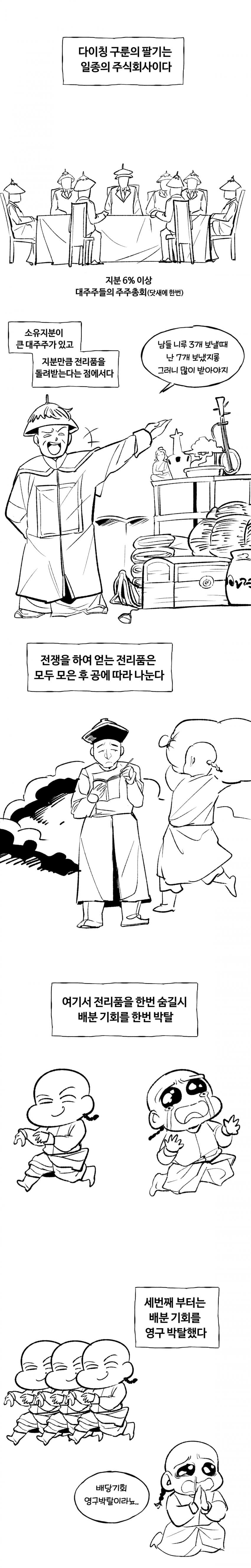 만화) 청나라 이야기-팔기 (5)