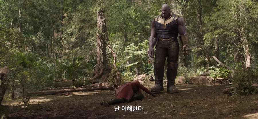 MCU)타노스가 유일하게 화낸 히어로 (10)