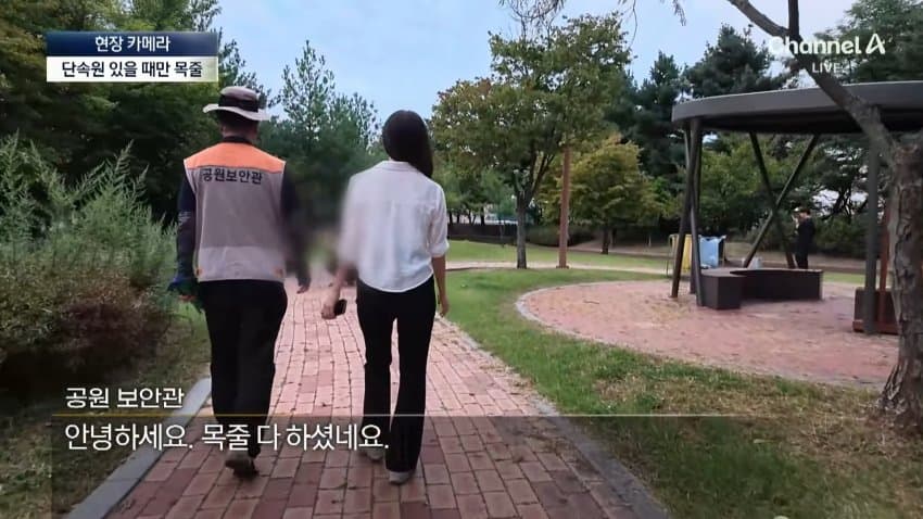 채널a) 단속원 퇴근하자...공원이 '개판' (15)