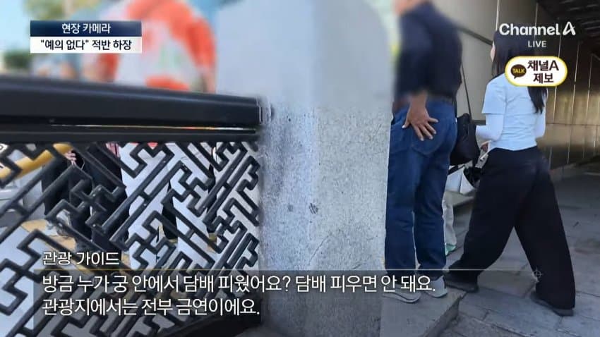 경복궁서 버젓이..담뱃불 붙이는 관광객 (23)