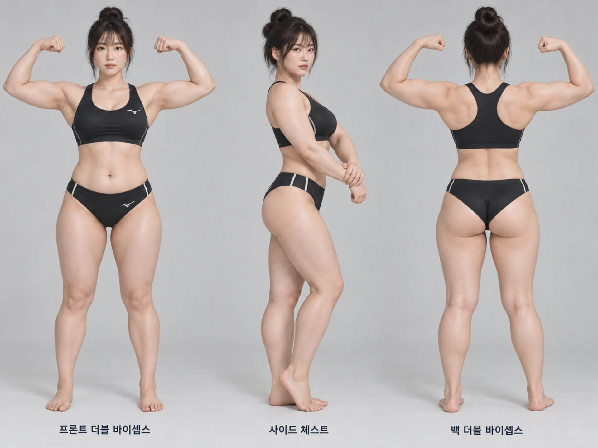ㅇㅎ,챗지피티) 165cm, 81kg, BMI 29.8 여자, 인바디표 참고하여 이미지 생성. (9)