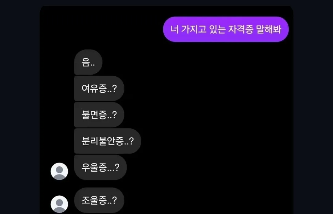 개붕이들 ㅎㄷㄷ한 자격증 스펙